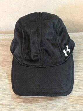 New Under Armour Hat Cap Black White Logo